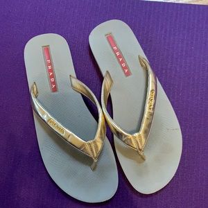 Prada flip-flops